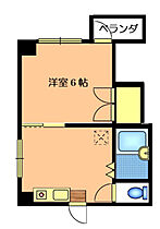 広島県広島市安佐南区緑井5丁目（賃貸マンション1DK・3階・24.00㎡） その2