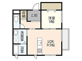 ロアヴェールII  ｜ 広島県広島市南区東本浦町（賃貸アパート1LDK・1階・39.60㎡） その2