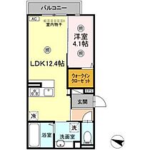 オリーブ東雲本町  ｜ 広島県広島市南区東雲本町1丁目（賃貸アパート1LDK・2階・41.90㎡） その2