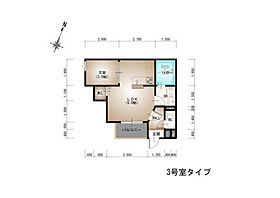 REGALEST 長束西  ｜ 広島県広島市安佐南区長束西3丁目（賃貸アパート1LDK・3階・30.63㎡） その2