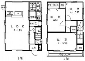 広島県広島市安佐南区緑井1丁目（賃貸一戸建3LDK・--・79.48㎡） その2