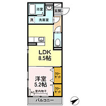 広島県広島市安佐南区緑井5丁目（賃貸アパート1LDK・3階・37.01㎡） その2