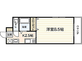 グランヴェル明和  ｜ 広島県広島市西区南観音4丁目（賃貸マンション1K・4階・25.00㎡） その2