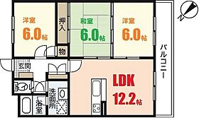 広島県広島市安佐南区緑井7丁目（賃貸マンション3LDK・2階・65.70㎡） その2