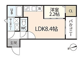 レジデンシャル廿日市駅前  ｜ 広島県廿日市市天神（賃貸アパート1LDK・1階・28.98㎡） その2