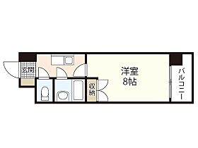 広島県広島市西区観音本町2丁目（賃貸マンション1K・3階・22.55㎡） その2