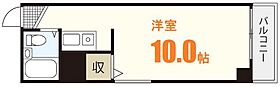 広島県広島市安佐南区古市2丁目（賃貸マンション1R・9階・23.00㎡） その2