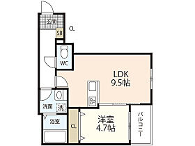 (仮)廿日市市役所駅前AP  ｜ 広島県廿日市市可愛（賃貸アパート1LDK・2階・36.40㎡） その2