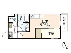 広島県広島市中区江波本町（賃貸アパート1LDK・3階・29.80㎡） その2