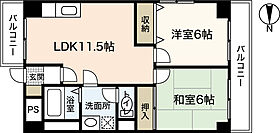 広島県広島市中区舟入本町（賃貸マンション2LDK・10階・51.00㎡） その2