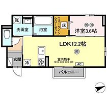 フェリーチェ亀山　C棟  ｜ 広島県広島市安佐北区亀山1丁目（賃貸アパート1LDK・1階・40.39㎡） その2