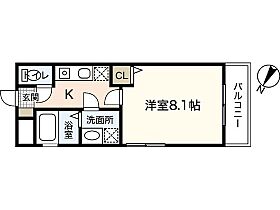 PLEIN SOLEIL I  ｜ 広島県廿日市市廿日市2丁目（賃貸アパート1K・3階・27.33㎡） その2