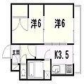 スカイコーポ温品1階4.5万円