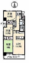 間取図画像 3LDK