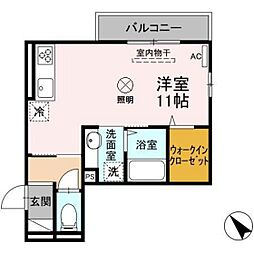 間取図画像 ワンルーム