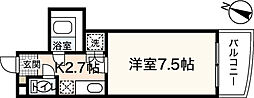 間取図画像 1K