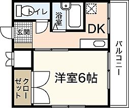 間取図画像 1DK