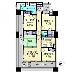 間取図画像 3LDK