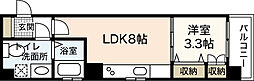 小町グランデ 1LDKの間取図画像