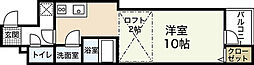 エクセリア小町 ワンルームの間取図画像