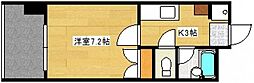 IKS2. 1Kの間取図画像