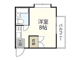 クラバウターマン  ｜ 広島県広島市西区小河内町2丁目（賃貸マンション1K・2階・18.00㎡） その2