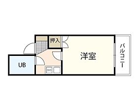 ジャルダン中山  ｜ 広島県広島市西区東観音町（賃貸アパート1K・5階・17.33㎡） その2