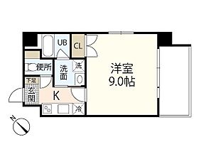 パレグレース中広  ｜ 広島県広島市西区中広町2丁目（賃貸マンション1K・9階・26.99㎡） その2