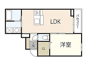 広島県広島市中区広瀬北町（賃貸アパート1LDK・3階・34.88㎡） その2