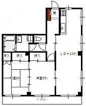 メゾンとうすい  ｜ 広島県広島市佐伯区藤垂園（賃貸マンション2LDK・1階・62.10㎡） その2