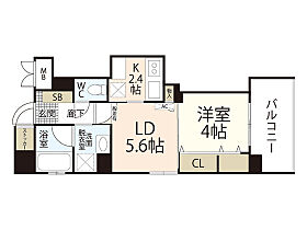 広島県広島市中区幟町（賃貸マンション1LDK・10階・33.11㎡） その2