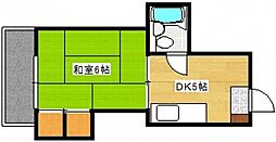 間取図画像 1DK