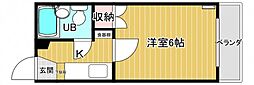 間取図画像 1K