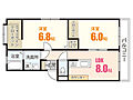 八木コーポ4階5.5万円