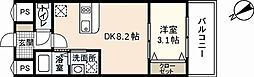 Lion鶴見 1LDKの間取図画像