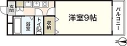 ウインディア宮内 1Kの間取図画像