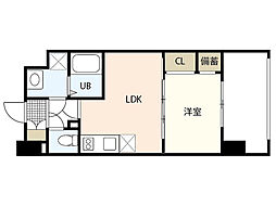 katayamaビル27 1LDKの間取図画像