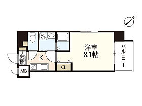 広島県広島市中区昭和町（賃貸マンション1K・2階・26.46㎡） その2