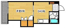 間取図画像 1DK