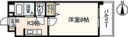 アヴニール,ドウ 1Kの間取図画像