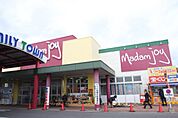 スーパー「Madam　joy楽々園店まで259ｍ」