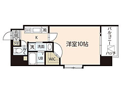 Cieloazul 1Kの間取図画像