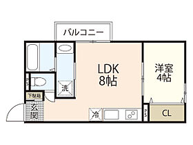 Ｃｌｅ　ｄｕ　Ｂｏｎｈｅｕｒ  ｜ 広島県廿日市市地御前3丁目（賃貸アパート1LDK・1階・31.85㎡） その2