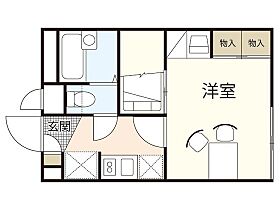 レオパレス立戸新開  ｜ 広島県大竹市立戸1丁目（賃貸アパート1K・1階・19.87㎡） その2