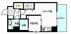 広島県広島市中区東平塚町（賃貸マンション1LDK・6階・33.22㎡） その2