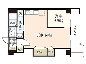 広島県広島市西区上天満町（賃貸マンション1LDK・3階・43.16㎡） その2