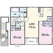 ニューライズ　宮島口  ｜ 広島県廿日市市宮島口西1丁目（賃貸アパート2LDK・2階・59.16㎡） その2