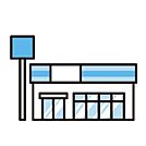 ローソン・スリーエフ 日野郵便局前店迄530ｍ