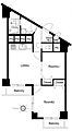 八王子はざま住宅6階1,599万円