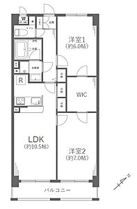 間取り：快適な生活をサポートする全居室6帖以上、理想の居住空間。